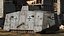 Old Aged WWI German A7V Armored Vehicle Tank