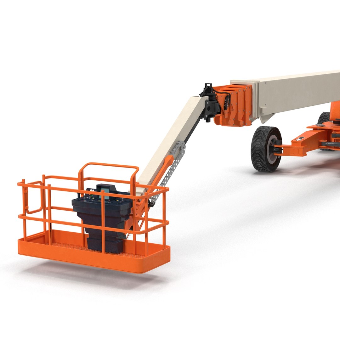3d telescopic boom generic 4 model