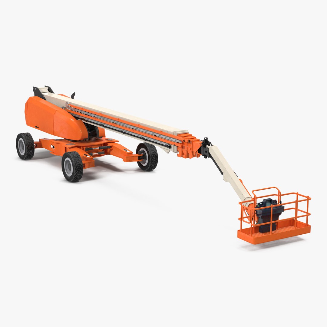 Telescopic Boom Generic 4 3D Model 3D model preview