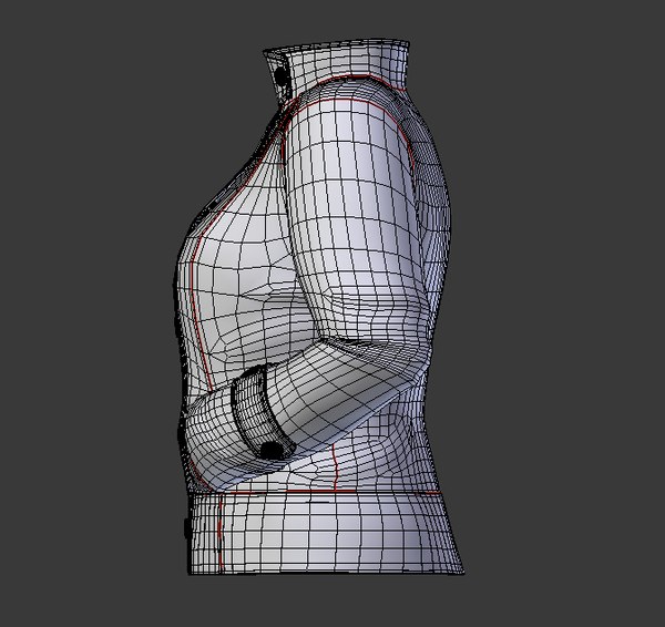 female male jacket 3d 3ds