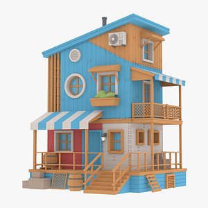 Custom House 04 3D