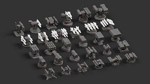 Missile and Rocket Launcher Pack