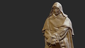 giordano bruno 3D model