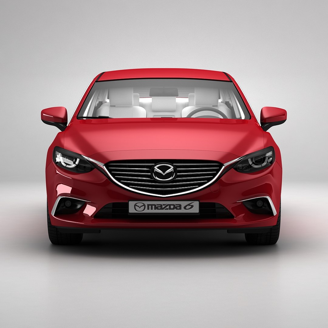 3d Model Mazda 6 2015