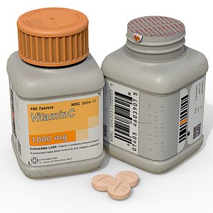 Medicinal Pills Bottle