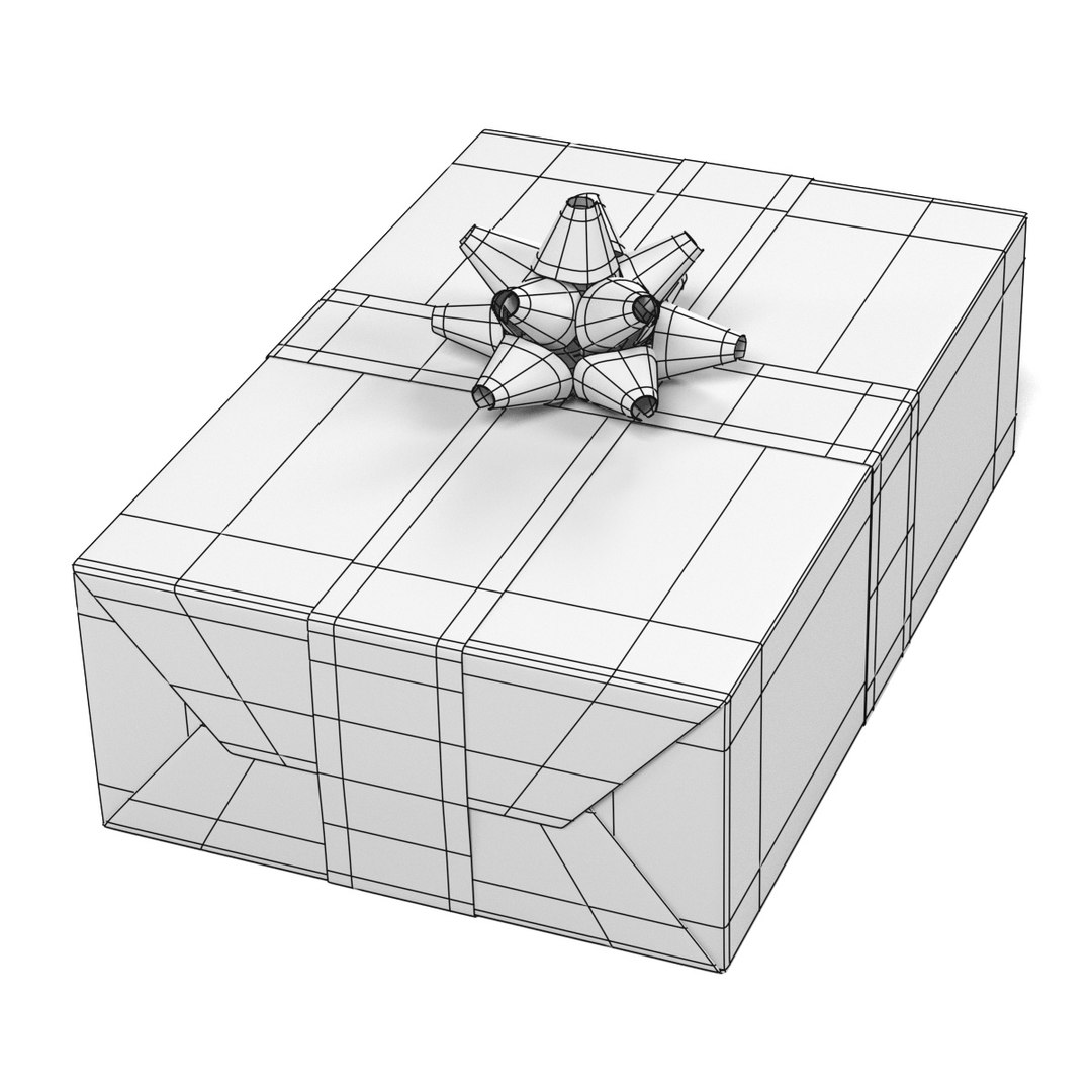 3d gift model