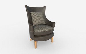 armchair chair 3D model
