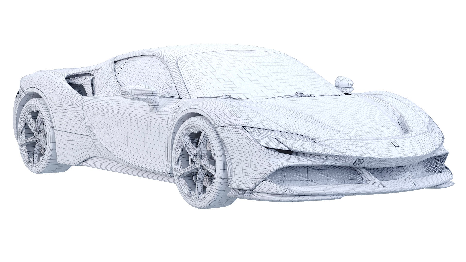 Ferrari SF90 Stradale 3D Model - TurboSquid 2332707