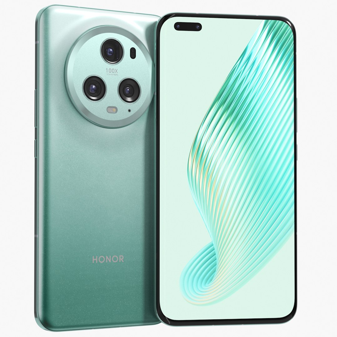 3D Honor Magic 5 Pro Green model - TurboSquid 2057135