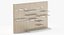 3D Store Furniture Wall Mounted Clothing Stand 01