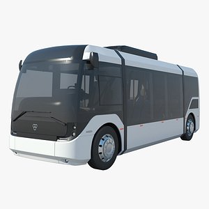 vero electric bus 3D model