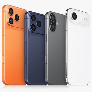 Apple iPhone 17 and 17 Air and 17 Pro and 17 Pro MAX No Logos