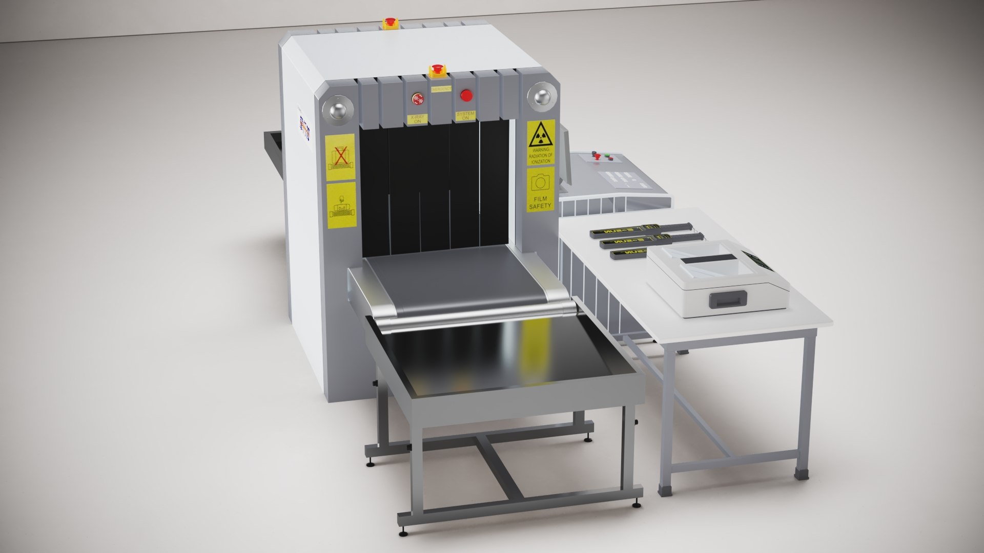 3D model Security Xray machine TurboSquid 2150546