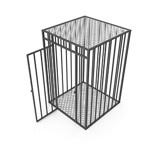 Iron Prison Cage Model 3D model