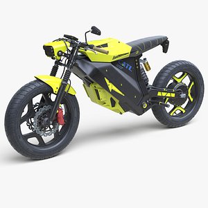 Electric motorcycle Expressive 3D model