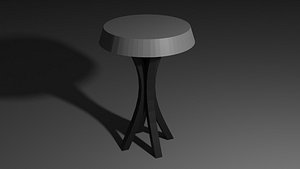 Low Poly Bar Stool