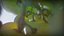 Fruit Bowl Grapes Leaves Apples Cut Damast Knife