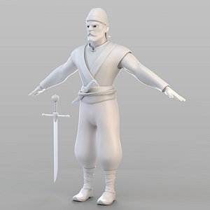 3D ottoman lieutenant