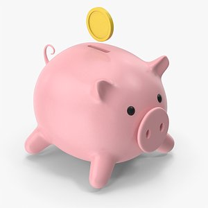 Cartoon Piggy Bank