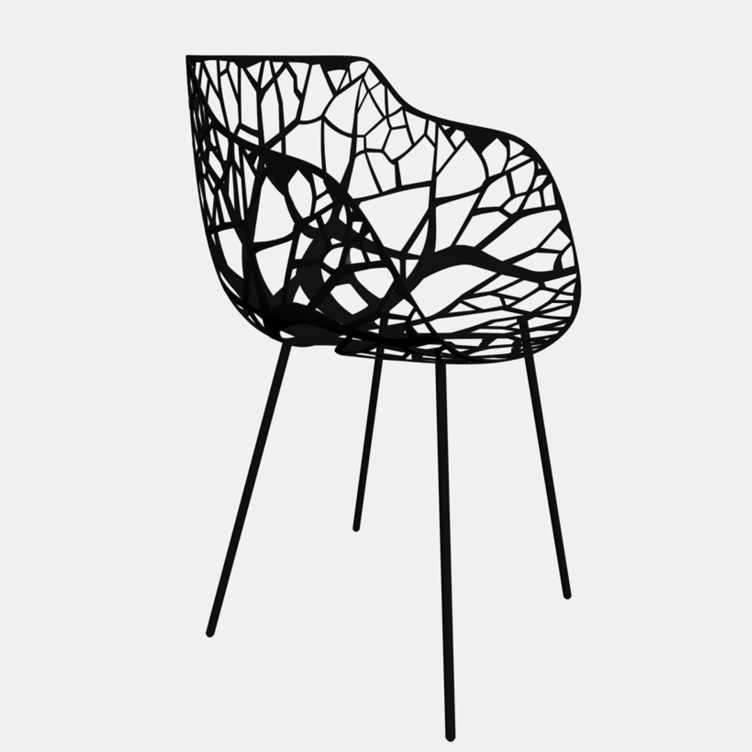 3d Mesh Chair Furniture Model