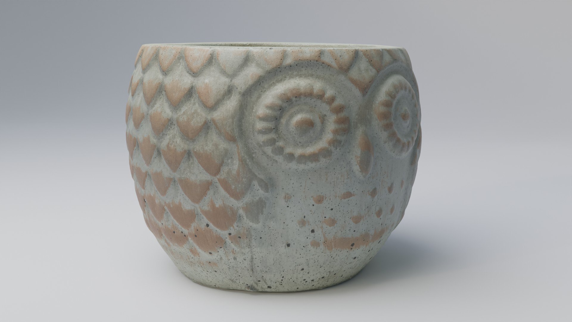 Owl flower pot 3D model https://p.turbosquid.com/ts-thumb/RL/9Ilc1y/2r/rgb_0003/jpg/1675856282/1920x1080/fit_q87/8e060b750e10652b2aa102a48ab76ee78ba57b12/rgb_0003.jpg
