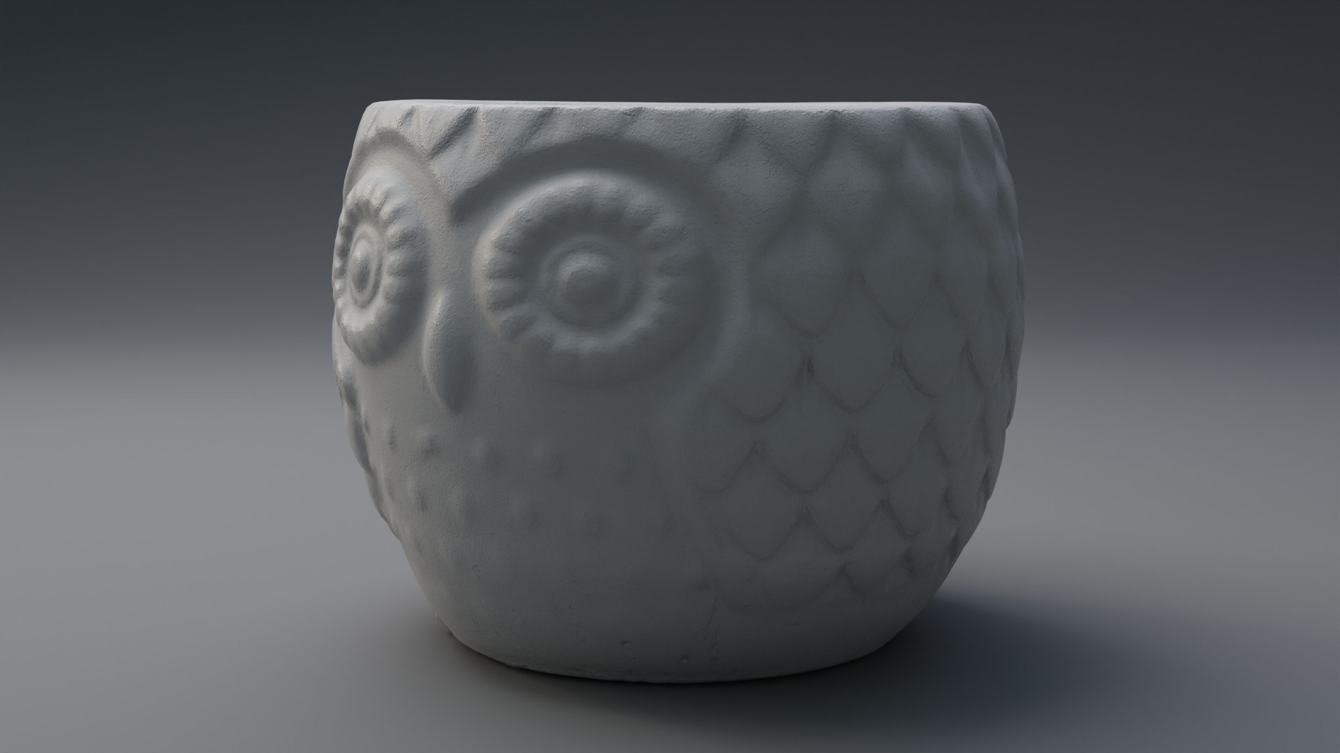 Owl flower pot 3D model https://p.turbosquid.com/ts-thumb/RL/9Ilc1y/Ks/0005/jpg/1675856279/1920x1080/fit_q87/d053d4efe8fd59e982acb4d367a13357f8977fef/0005.jpg