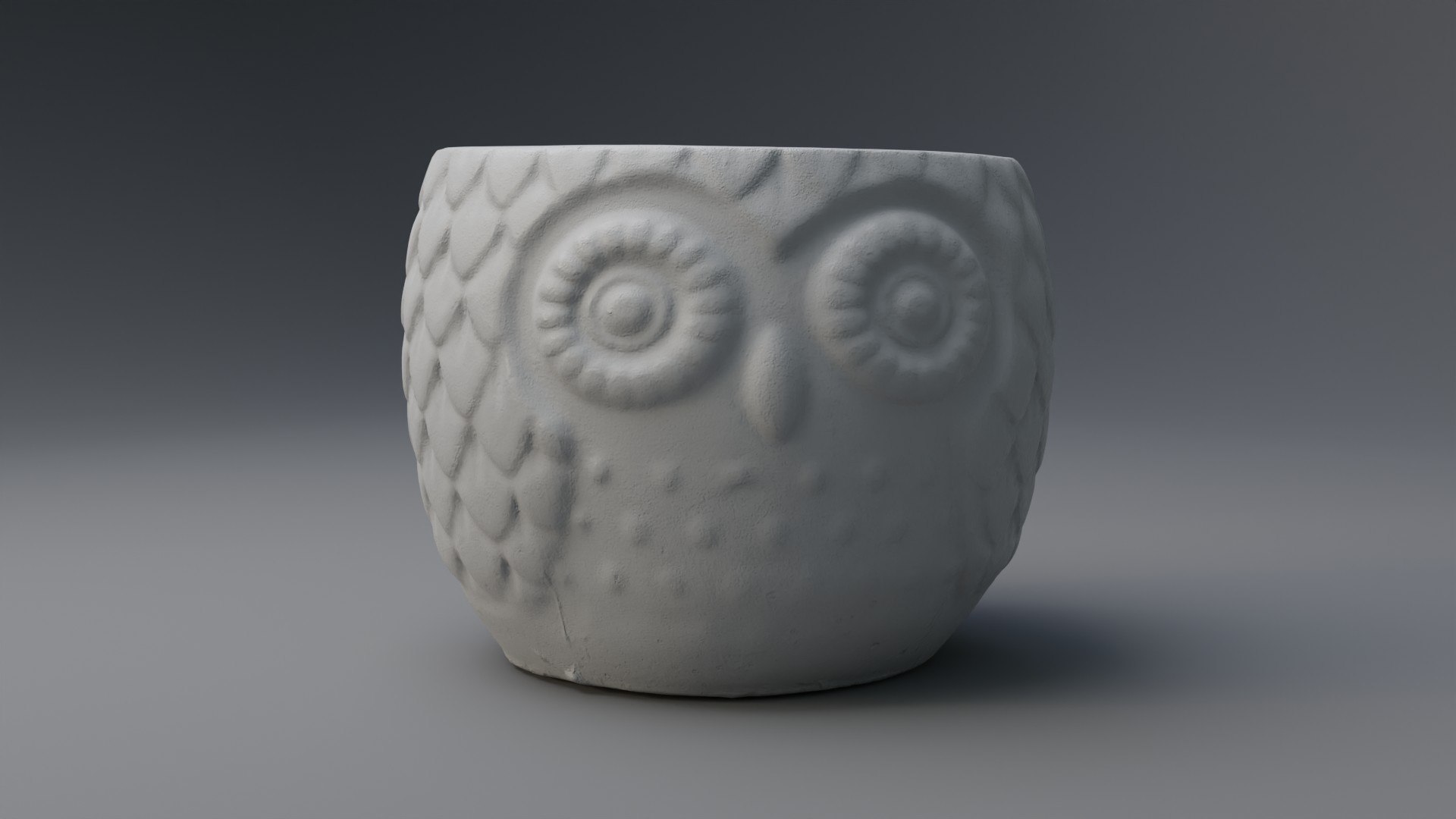 Owl flower pot 3D model https://p.turbosquid.com/ts-thumb/RL/9Ilc1y/Pu/0001/jpg/1675856276/1920x1080/fit_q87/ffef36b585f4ff000d35179cd9b6950ea6fd617a/0001.jpg