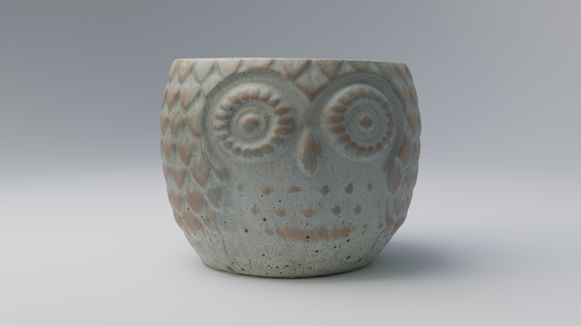 Owl flower pot 3D model https://p.turbosquid.com/ts-thumb/RL/9Ilc1y/Tu/rgb_0001/jpg/1675856280/1920x1080/fit_q87/edba8cf086e55cbb16412beb99c7eb0ba4a6ed2d/rgb_0001.jpg