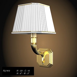 Bronze d art francais 902 wall lamp sconce applique classic traditional