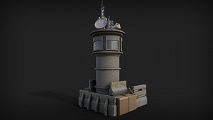 3D Guard Tower model