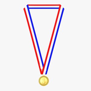 Sports medal mockup