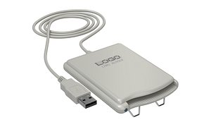3D model Smart Card Reader