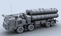 5P90S on BAZ-6909 for S-400