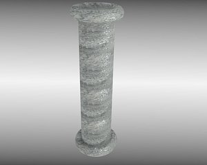 Ancient Pillar Marble Column