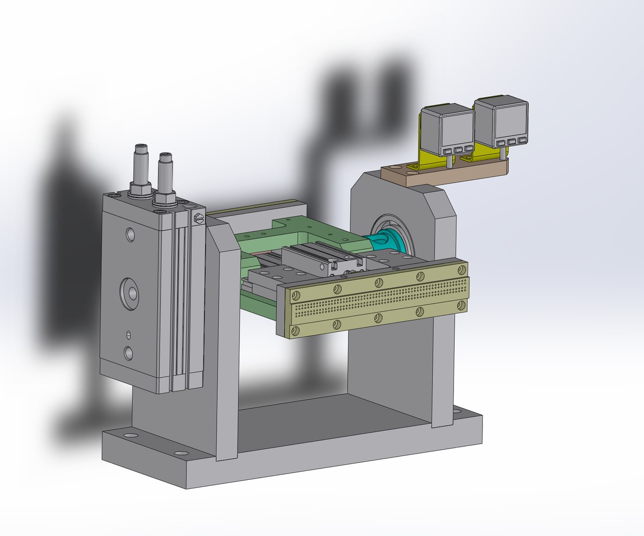 Double rotation feeding mechanism model - TurboSquid 1875426
