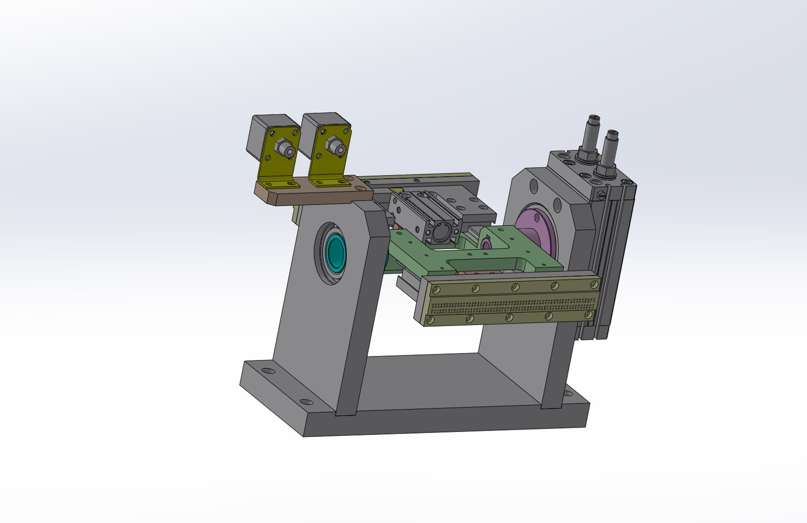 Double rotation feeding mechanism model - TurboSquid 1875426