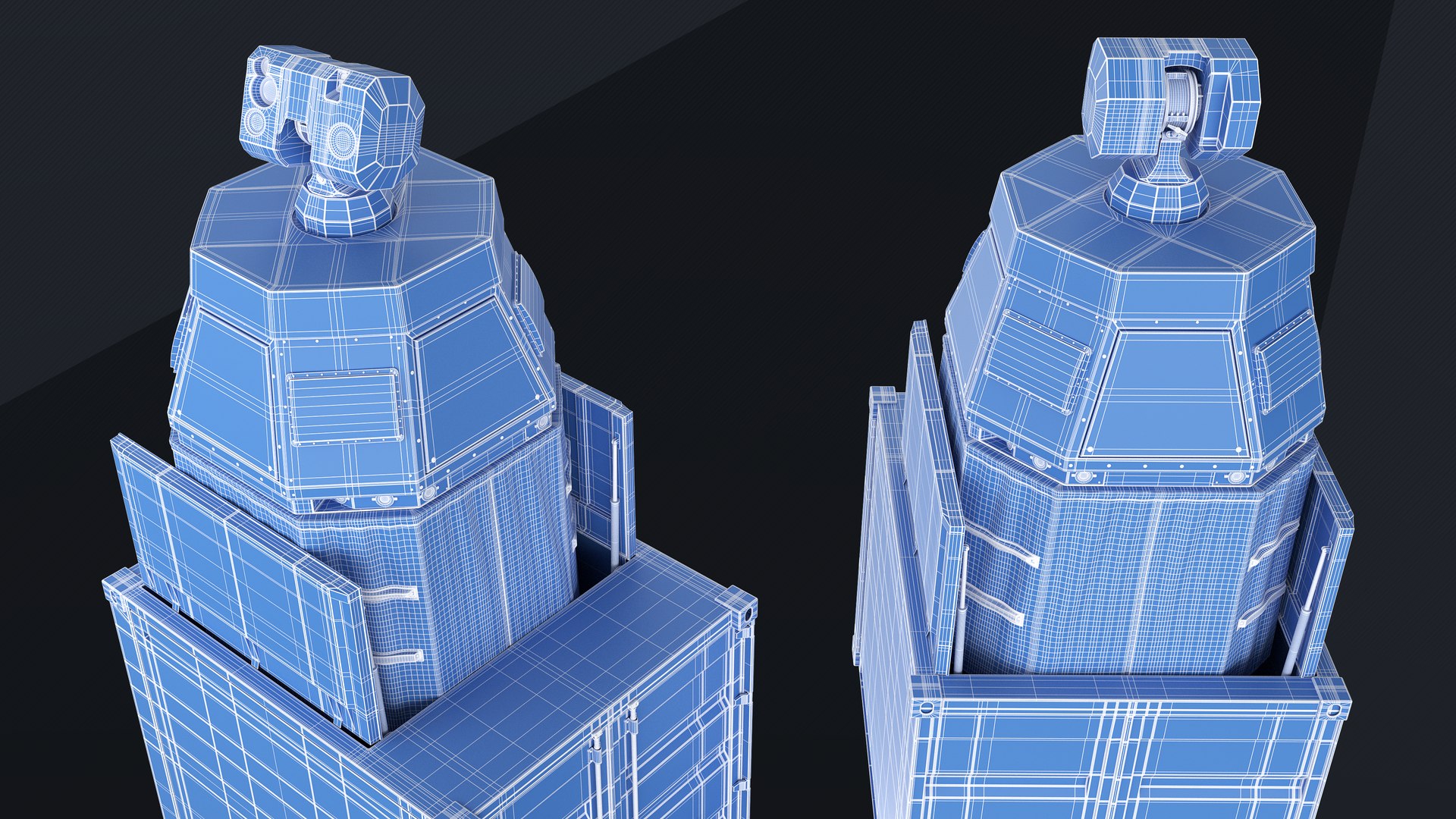 3D Oerlikon Multi Sensor Unit - MSU Model - TurboSquid 2354928