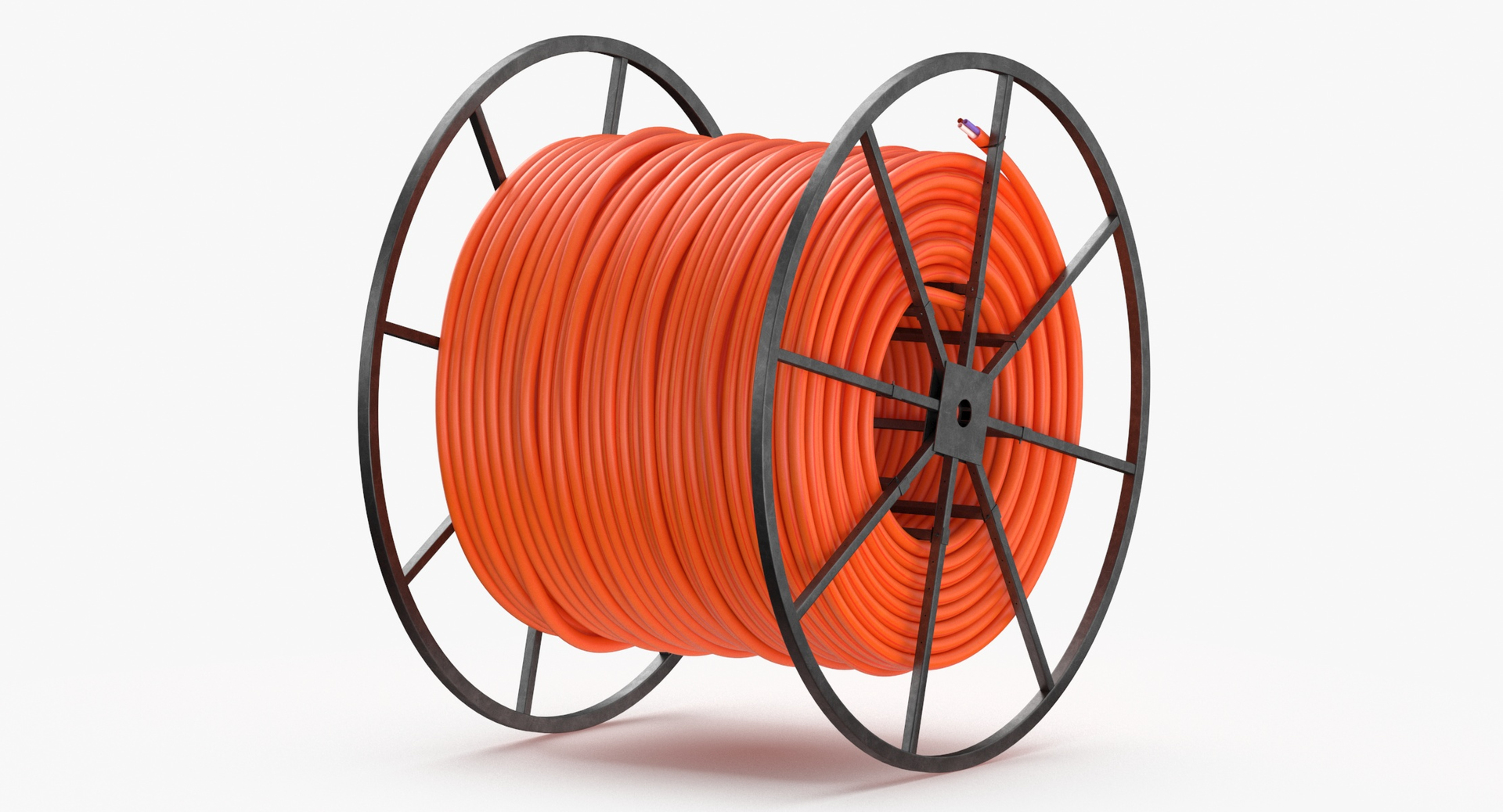 3D Cable Spool Clean And Dirty Model - TurboSquid 1864608