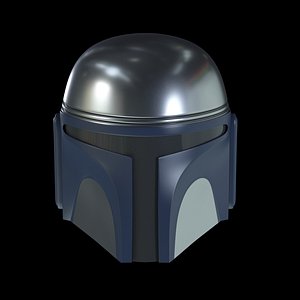 helmet jango fett 3D