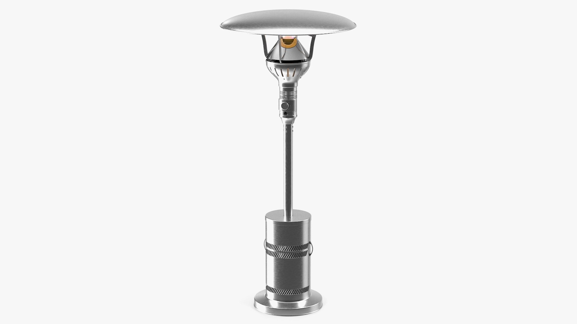 evenGLO Portable Propane Gas Patio Heater On 3D model preview