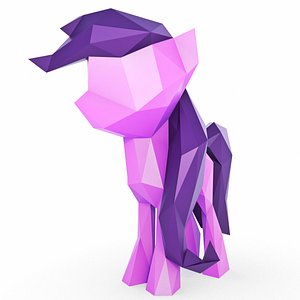 little pony 3D model