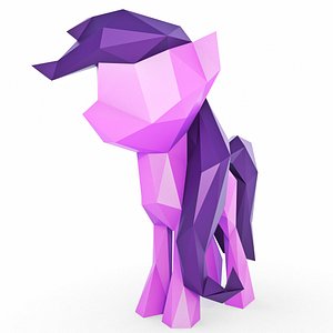 Little Pony Low Poly