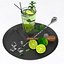 mohito lemonade 3D model
