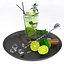 mohito lemonade 3D model