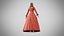 Vestido 30 Brocado Rose Embers