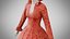 Vestido 30 Brocado Rose Embers