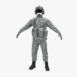 US Helicopter Pilot Uniform Camo