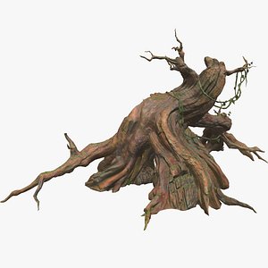 Fantasy tree 3D model