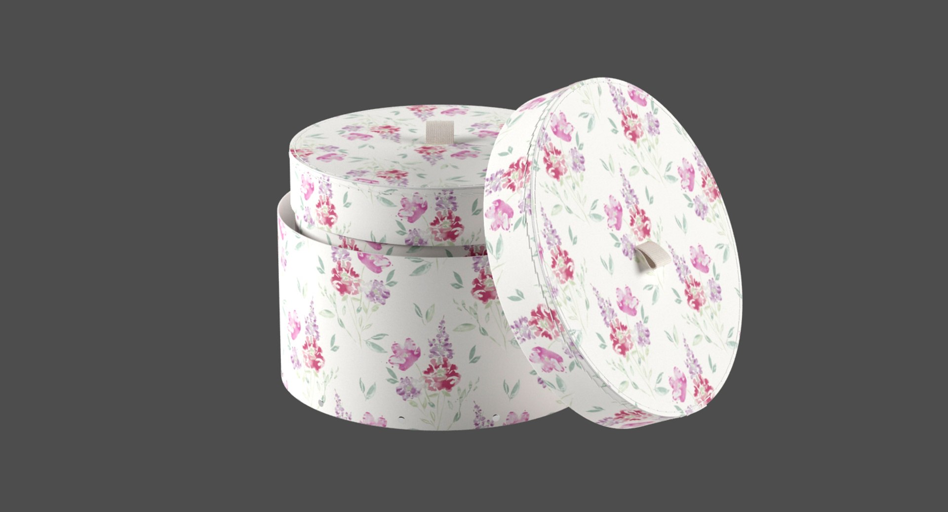 3d box set model