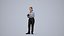 Basics0869 - A set containing 5 models of male and female teens standing in casual attire in public